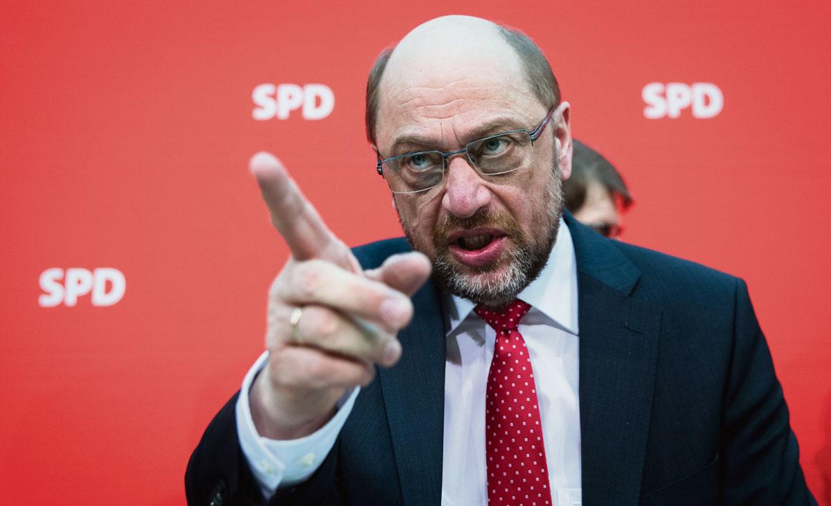 Droht mit einer neuen Agenda 2010: SPD-Kanzlerkandidat Martin Schulz