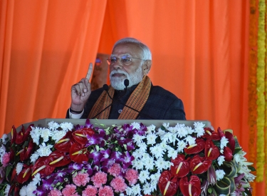 Gibt sich siegessicher: Indiens Premierminister Narendra Modi