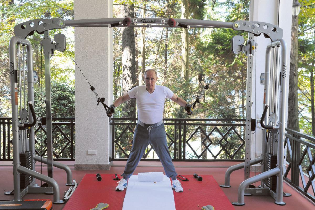 Stärke zeigen, das ist für Wladimir Putin mehr als eine Metapher