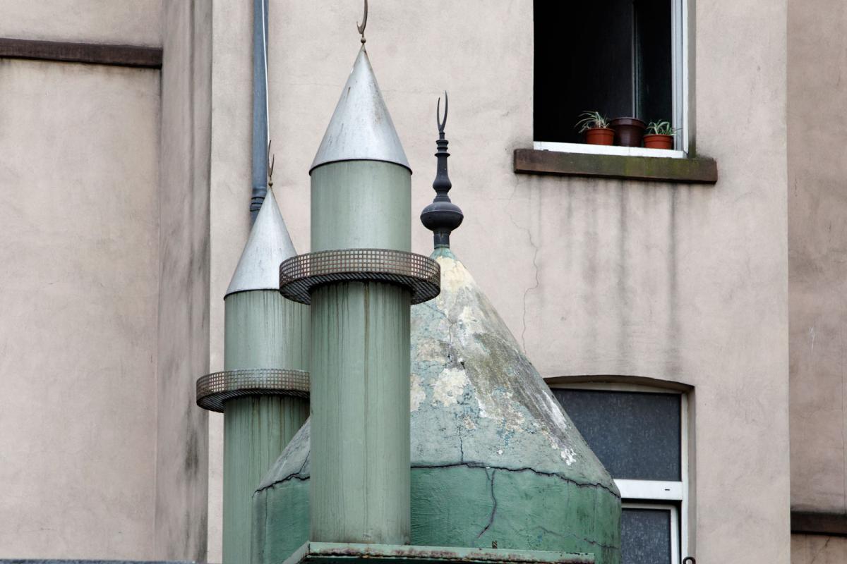 Improvisierte Räumlichkeiten: Zahlreiche Moscheen in Deutschland sind in Hinterhöfen untergebracht