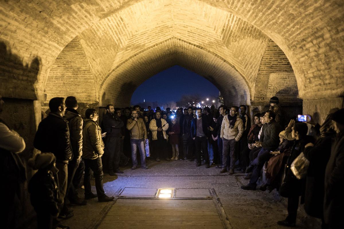 Gesang in Isfahan