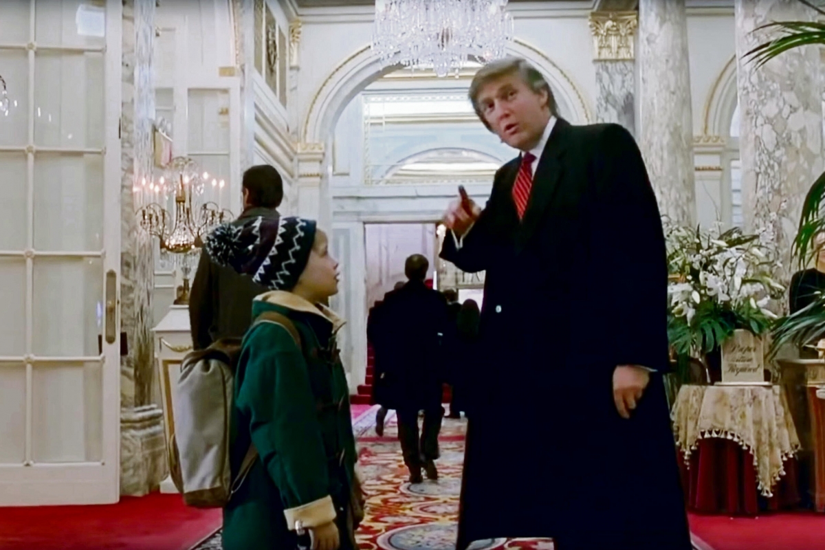 Donald Trump mit Kevin in »Home Alone 2«