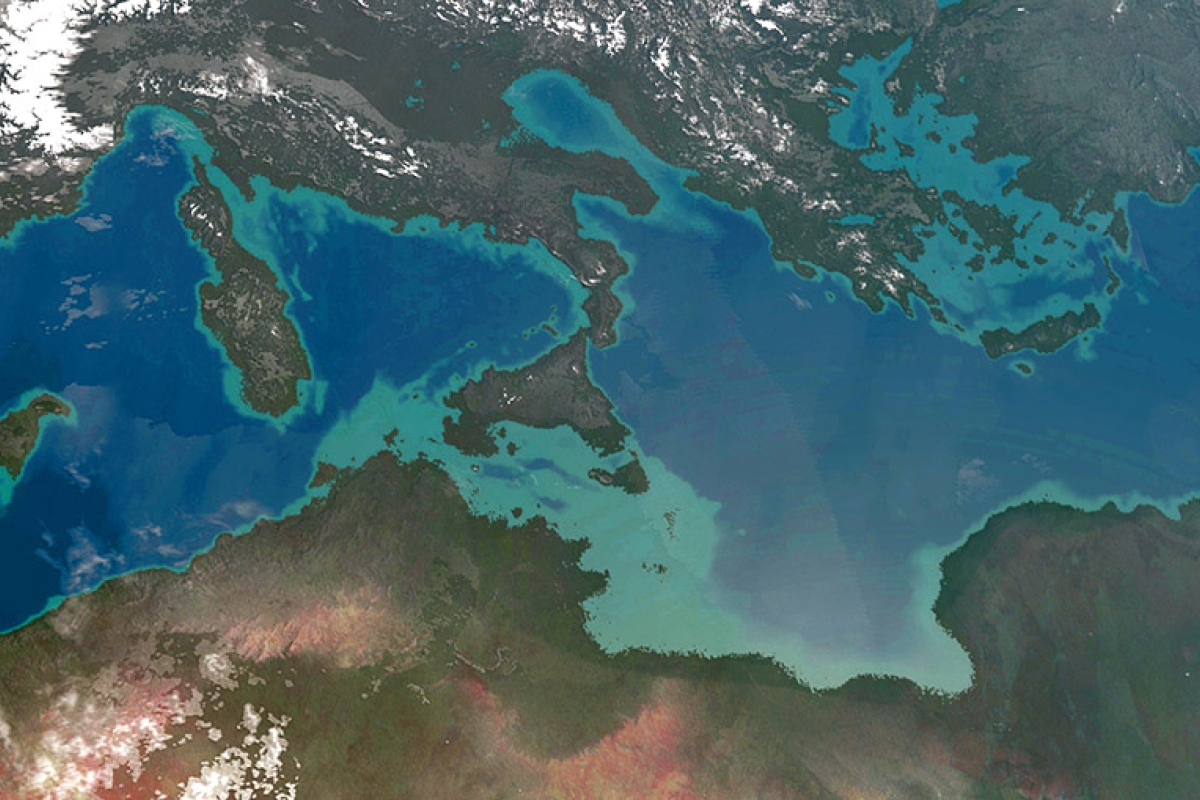 Mittelmeer zur Zeit der letzten Kaltzeit