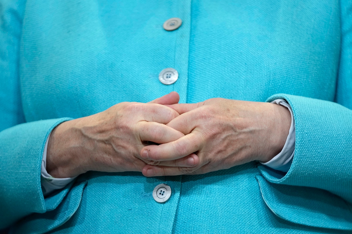 Angela Merkels Hände