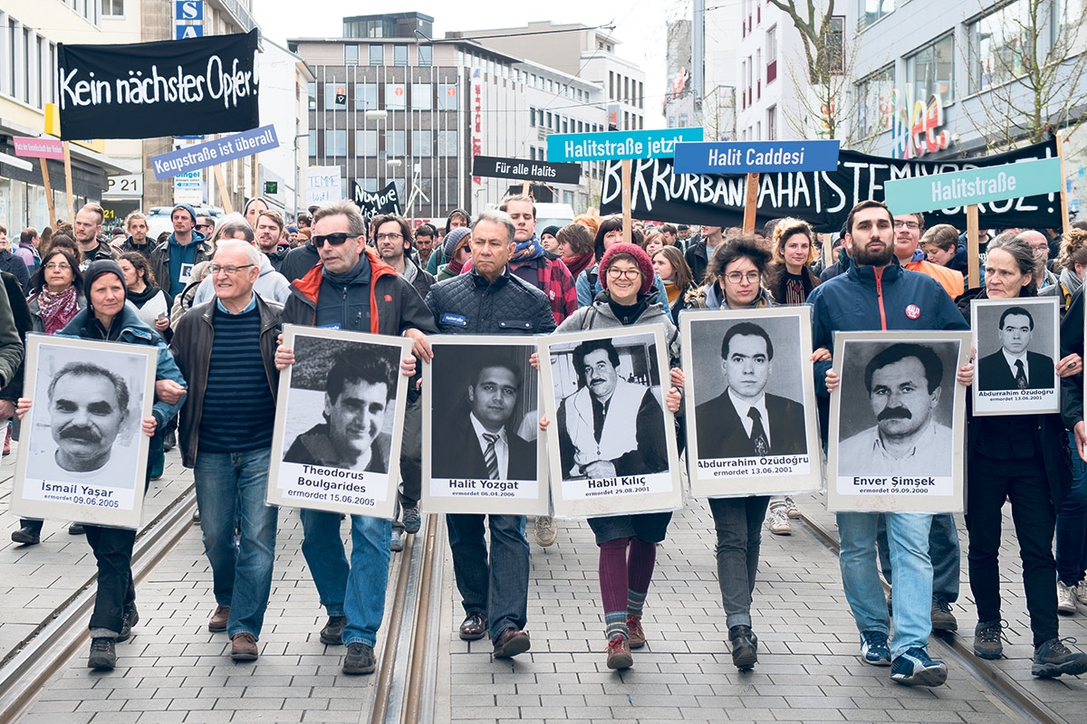 Demonstration »Kein nächstes Opfer« am 6. April 2017 in Kassel