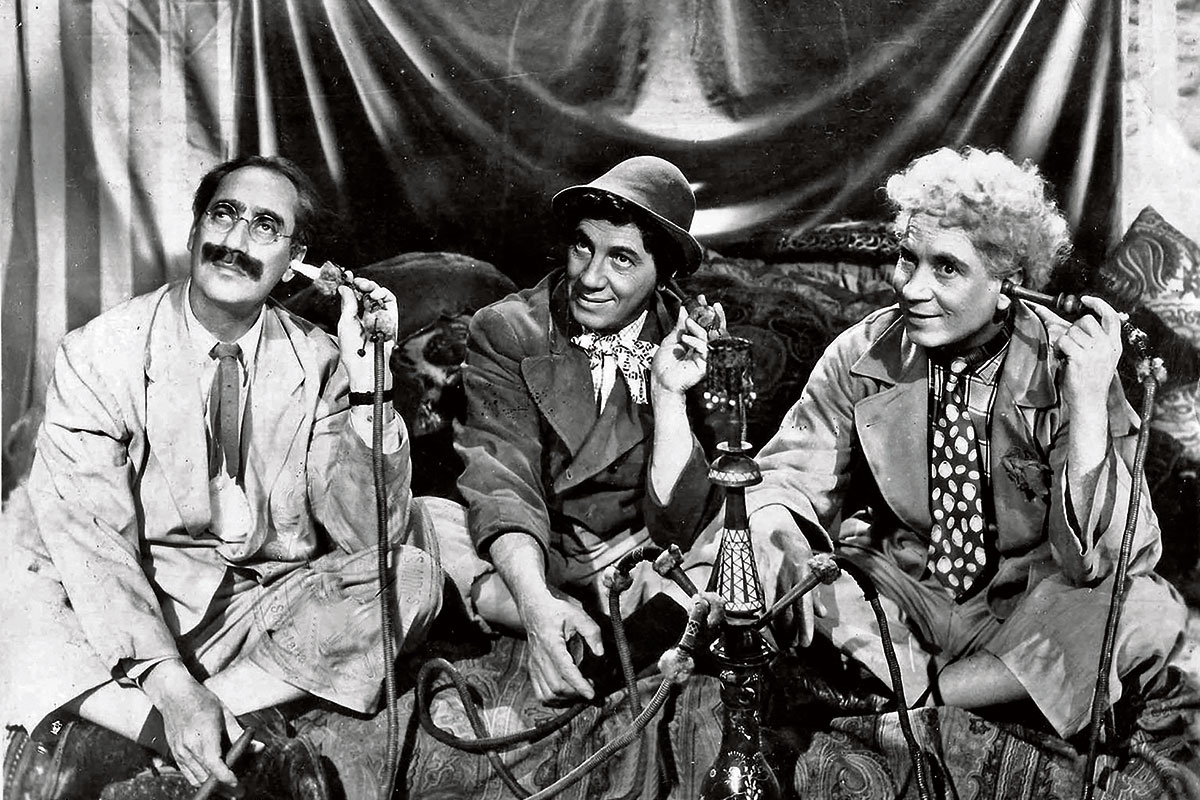 Die Marx Brothers in »A Night in Casablanca«, 1946