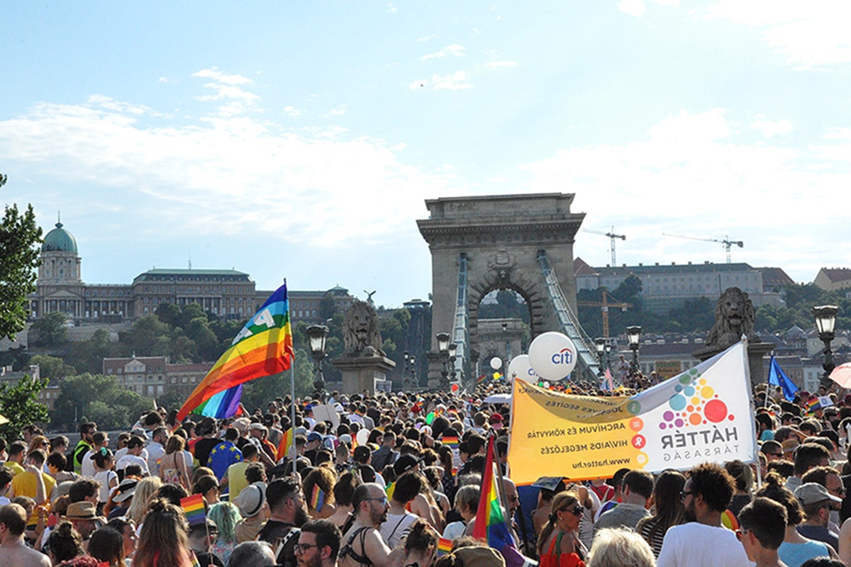 Pride Parade in Budapest 2017
