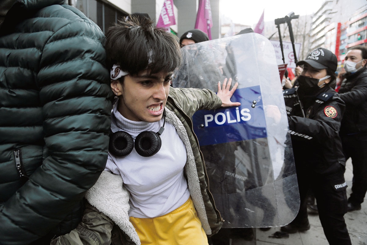 Demonstration in Ankara