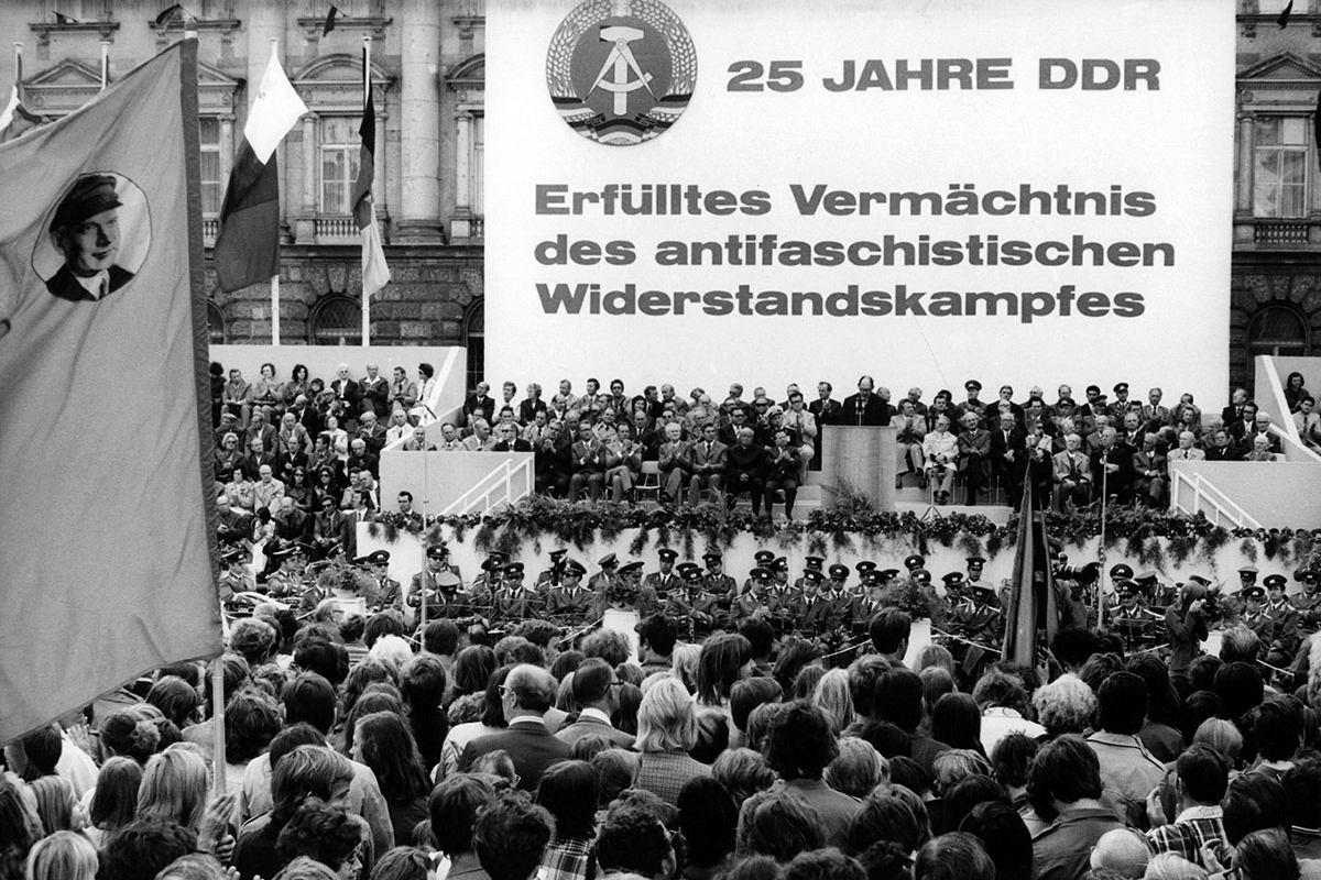 Gedenkkundgebung in Ost-Berlin, 8. September 1974