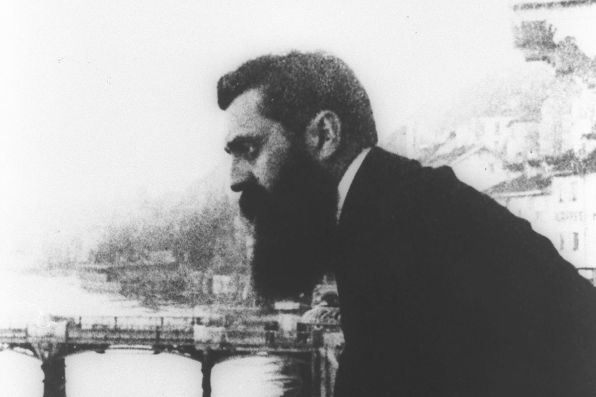 Theodor Herzl in Basel