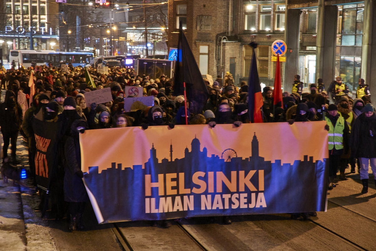Demo in Helsinki
