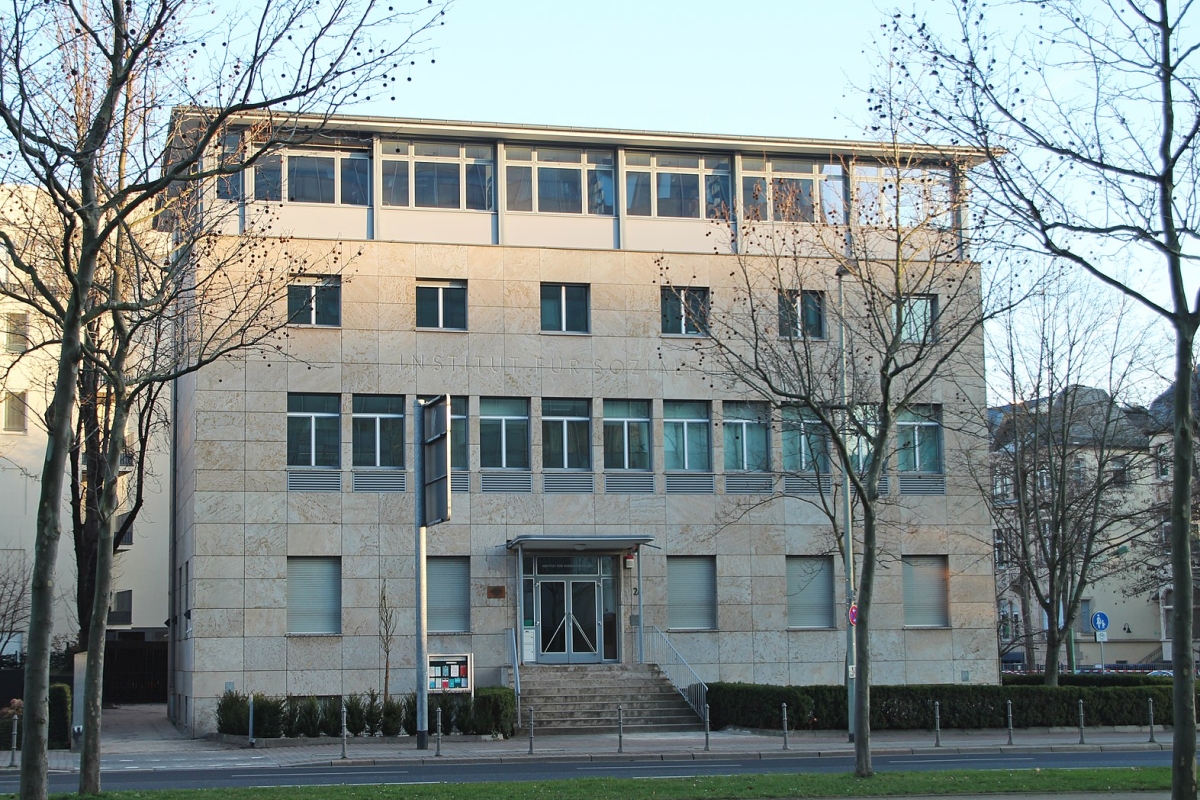 Das Gebäude des Instituts für Sozialforschung