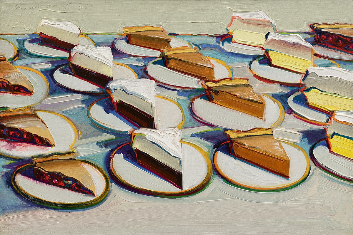 Wayne Thiebaud: Pie Rows, 1961