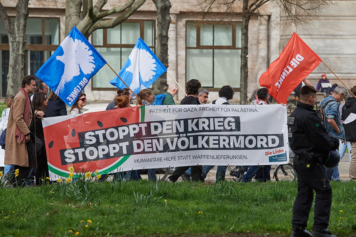 Hauptsache alle irgendwie mitnehmen. Die sogenannte Friedensdemonstration am 3. Oktober in Berlin, zu der auch die Linkspartei aufgerufen hat