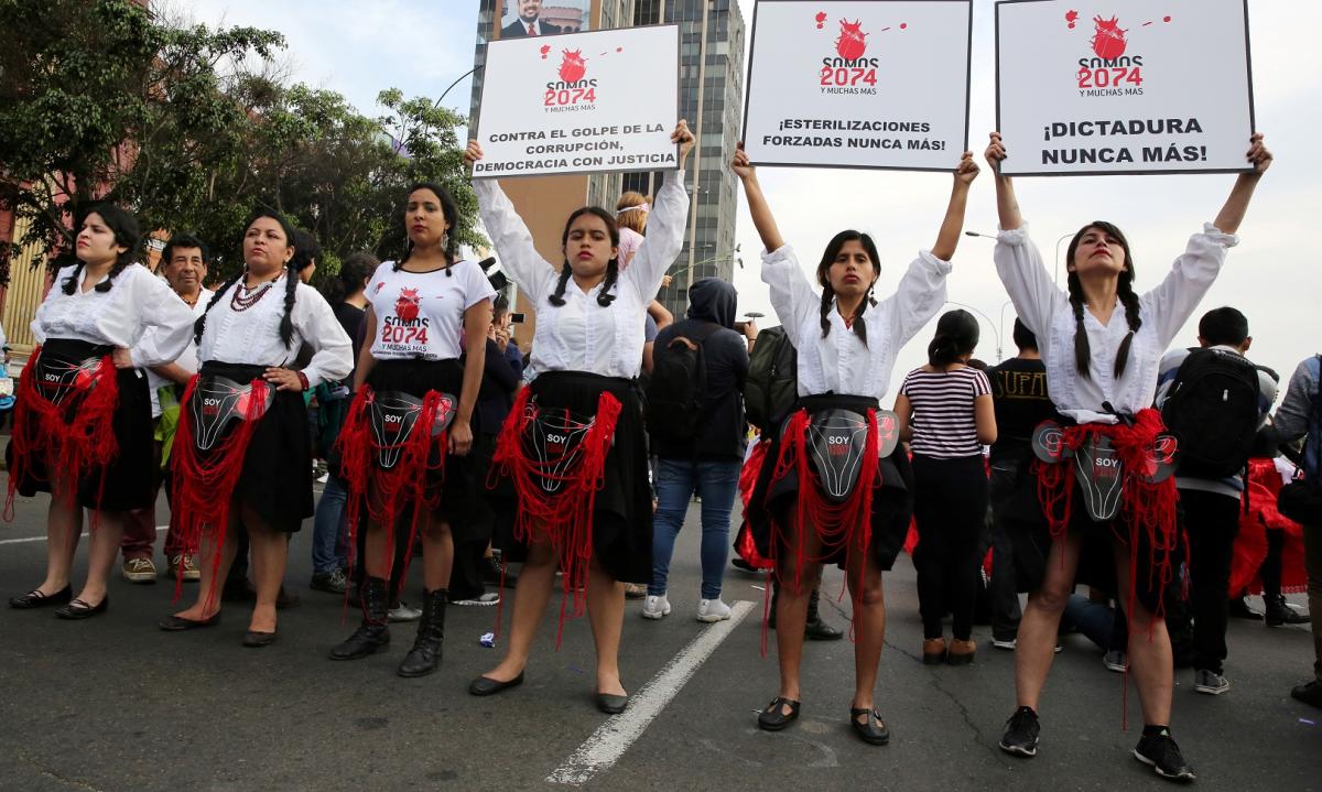Frauenrechtlerinnen, Lima
