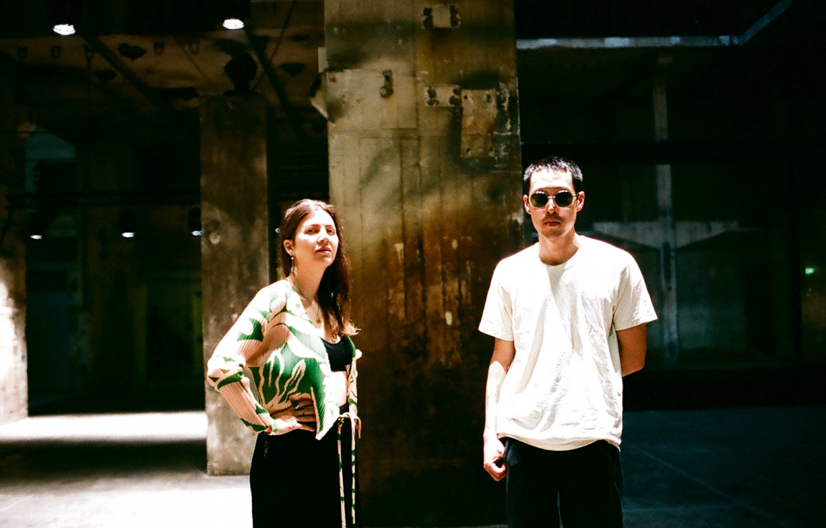 Jonnine Standish und Nigel Yang Ende August, als sie auf dem Festival Berlin Atonal ihr neues Album vorstellten