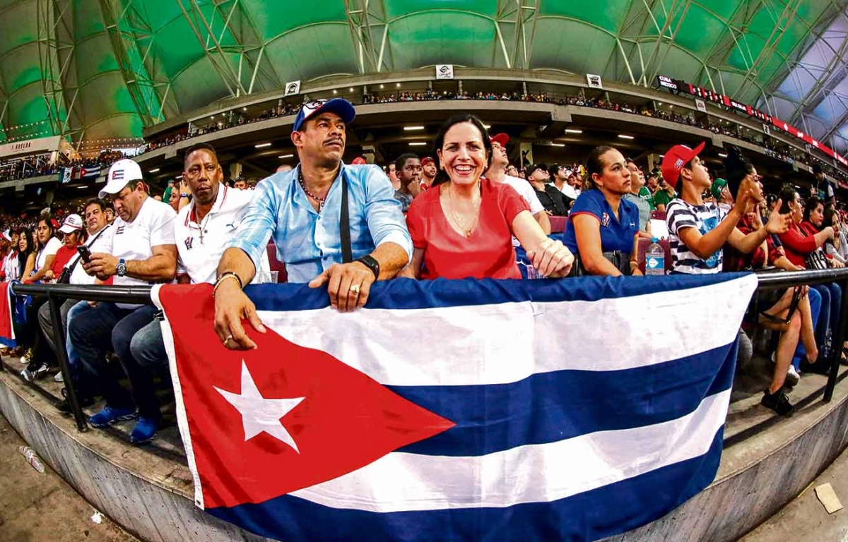 Im Jahr 2017 fand die Serie del Caribe in Mexiko mit kubanischer Beteiligung statt, sowohl auf dem Spielfeld als auch auf den Zuschauerrängen