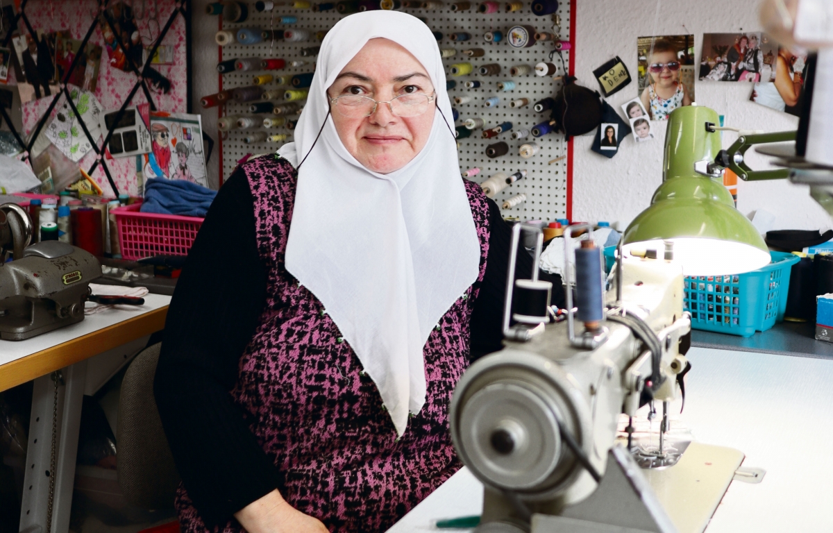 Nazli Kirci betreibt seit 20 Jahren ihren eigenen Laden