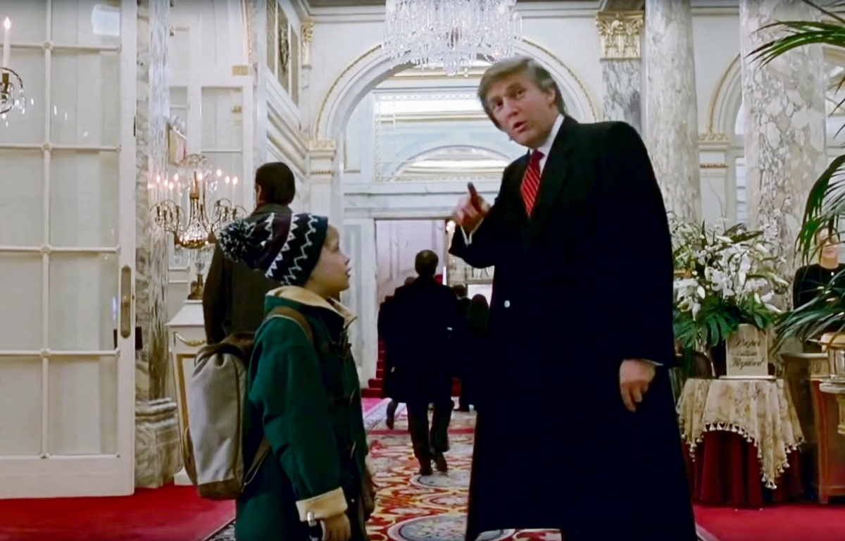 Donald Trump mit Kevin in »Home Alone 2«