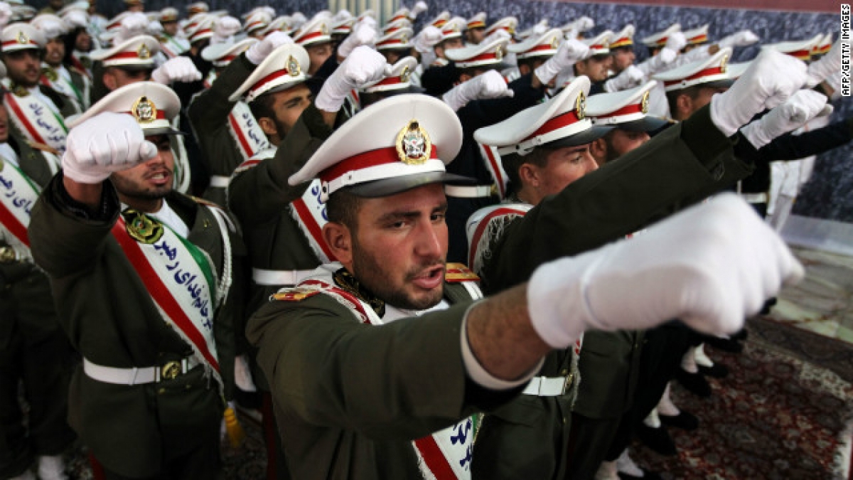 Revolutionsgardisten im Iran
