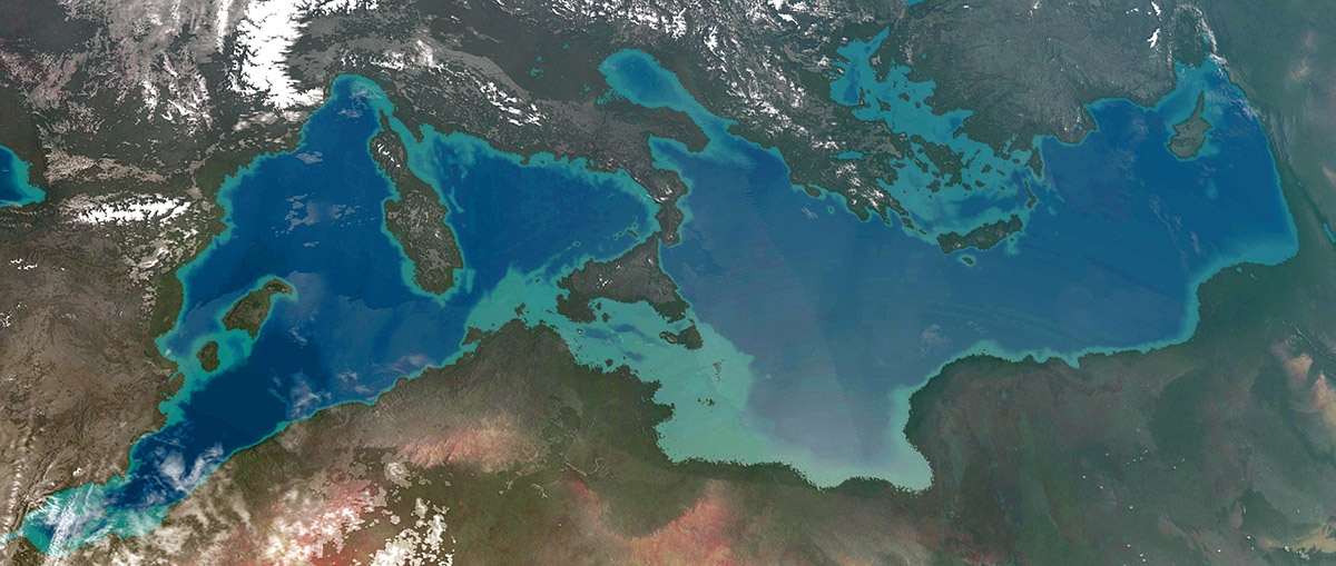Mittelmeer zur Zeit der letzten Kaltzeit