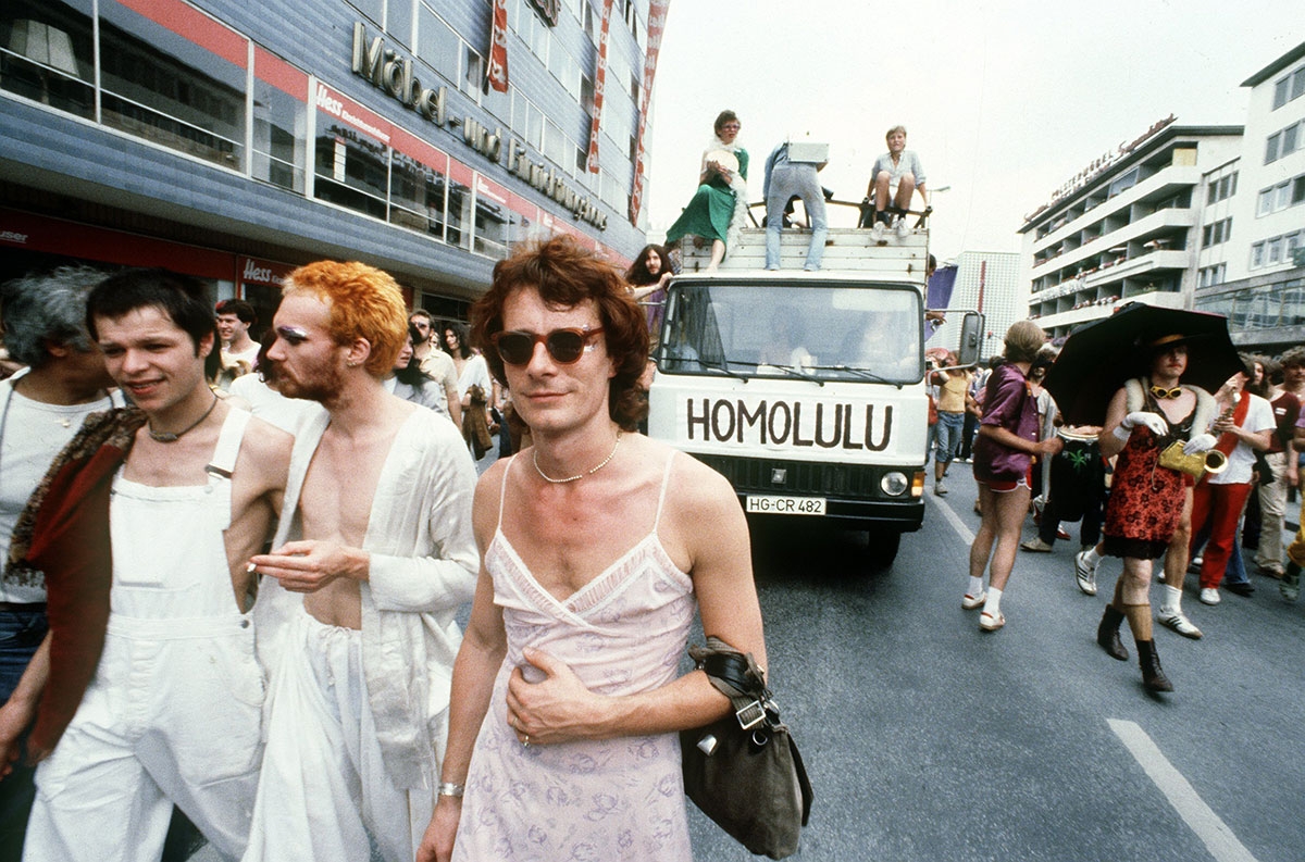 Demonstration ­gegen Homophobie in Frankfurt am Main, 1979