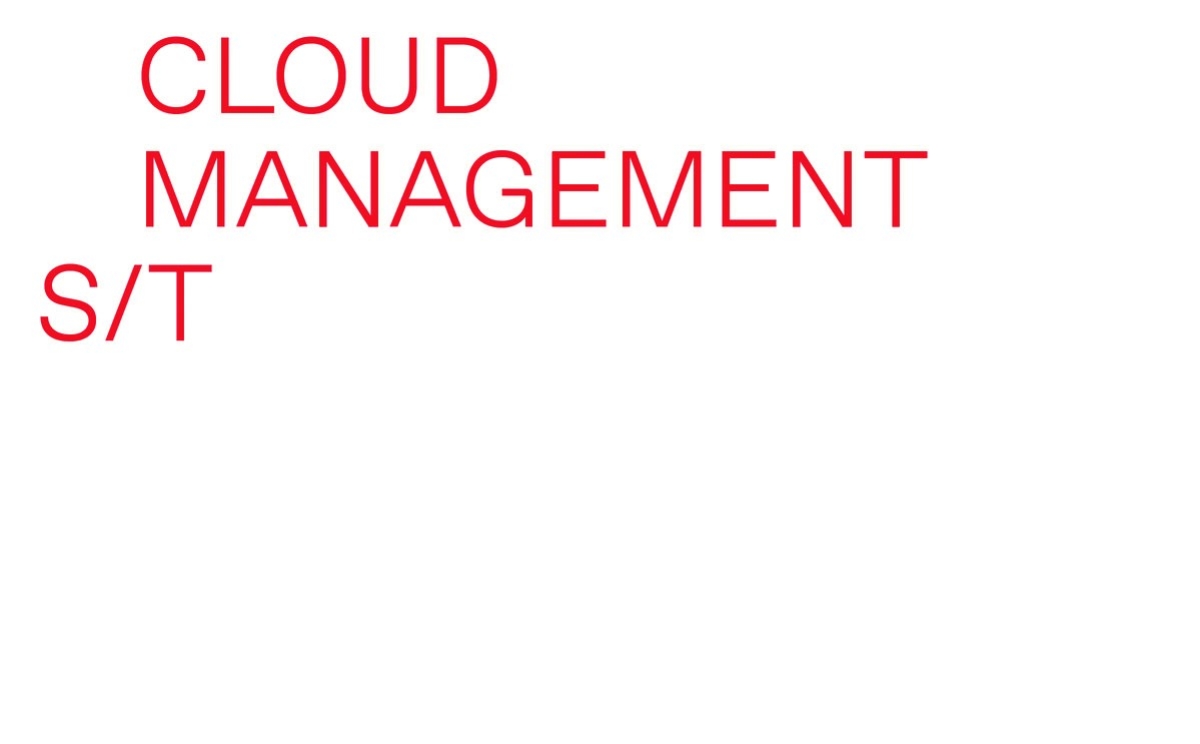 Cloud Management S/T
