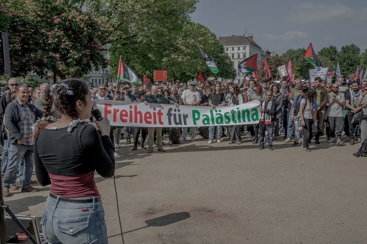 Nakba-Demo, Oranienplatz Berlin, 20. Mai