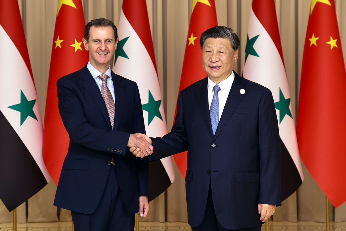 Xi Jinping empfängt Bashar al-Assad 