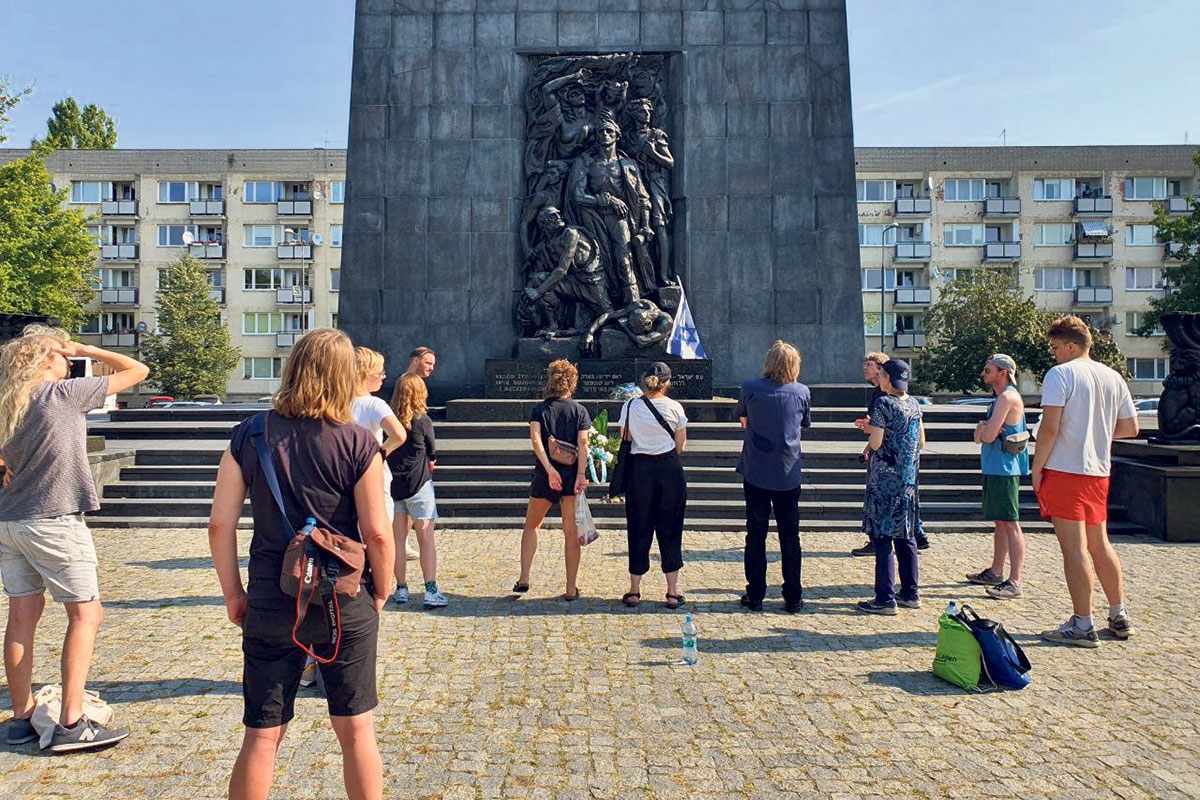 Denkmal für den Warschauer Ghettoaufstand