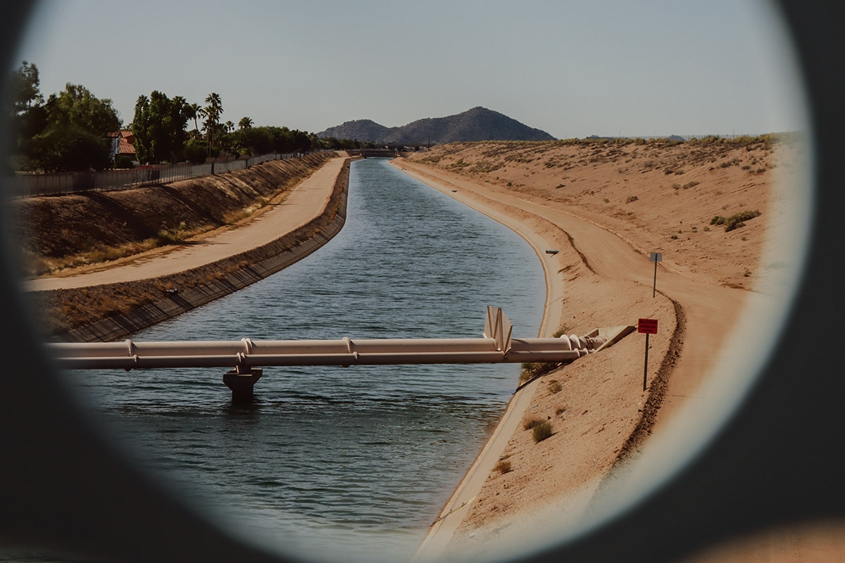 Hunderte Kilometer Aquädukt: das Central Arizona Project 