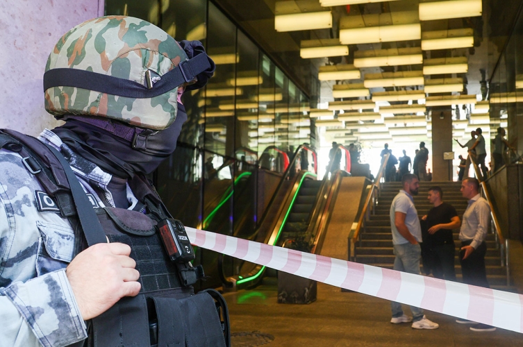 Nur wenige Hundert Meter vom Kreml entfernt: Nach der Schießerei am Wildberries-Firmensitz in Moskau, 18. September