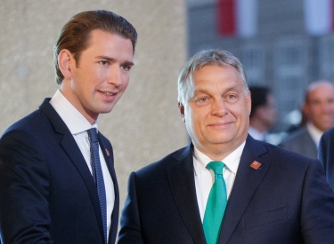 Kurz und Orban