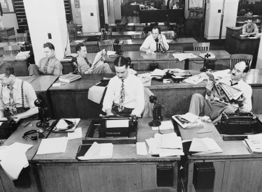 Newsroom New york Times 1942