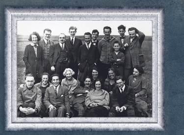 Gruppenfoto Teilnehmer der Marxistischen Arbeitswoche in Geraberg 1923