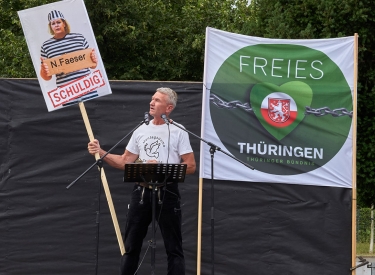 Frank Haußner, am 27. Juli in Gera