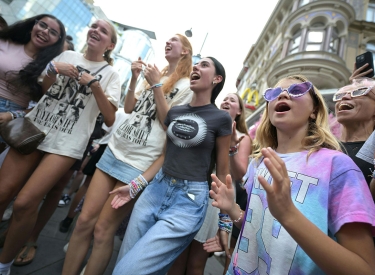 Emanzipatorische Wirkung. Swifties in Wien, 8. August