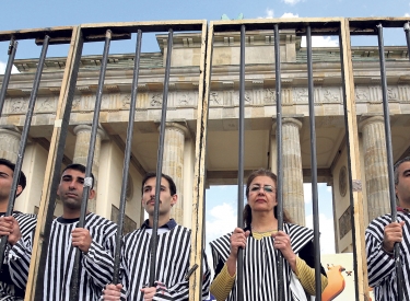 Das beliebteste Angriffsziel iranischer Spione in Deutschland: exiliranische Oppositionelle wie hier im August 2016 in Berlin