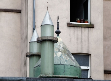 Improvisierte Räumlichkeiten: Zahlreiche Moscheen in Deutschland sind in Hinterhöfen untergebracht
