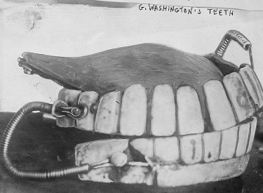 washingtons teeth