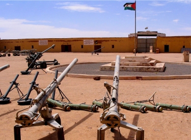 Museum der Demokratische Arabische Republik Sahara in Algerien