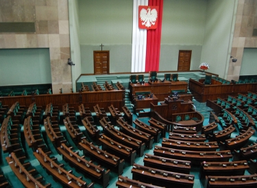 Parlament in Warschau