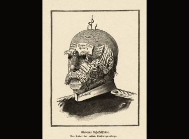 Diese Karikatur aus dem »Wahren Jacob« von 1879 kritisiert Bismarck