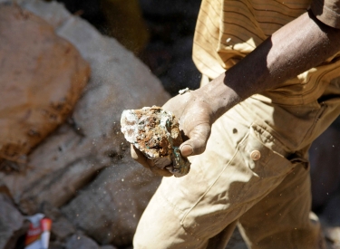 Im Kongo lagert rund die Hälfte der weltweit bekannten Vorkommen des Schwermetalls Kobalt