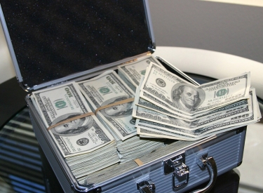Koffer voll Geld
