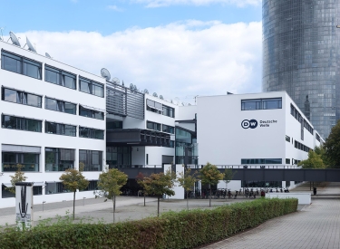 Das Hauptfunkhaus des öffentlich-rechtlichen Auslandssenders der Bundesrepublik Deutschland in Bonn