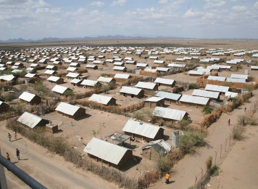Das Flüchtlingscamp Kakuma im April 2021