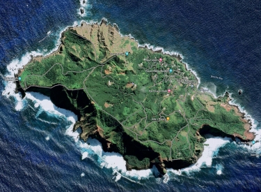 Luftbild Insel