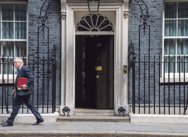 Boris Johnson verlässt die 10 Downing Street