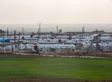 Das kurdische Gefangenenlager Roj in Nordostsyrien